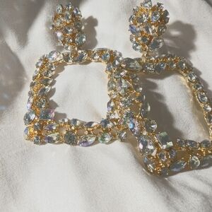Rhinestone Geometric Door knocker